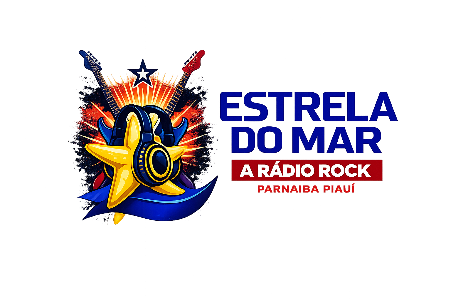 LOGO DA RÁDIO ROCK PNG SEM FUNDO